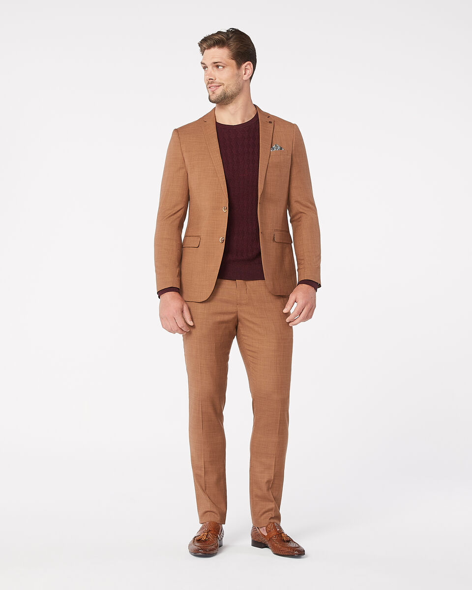 Remy Suit Pant, Dark Tan, hi-res